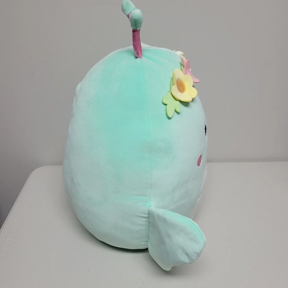 NWT Squishmallow Reina The Butterfly With Flower Crown.